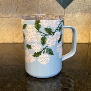 Blue Hydrangea Travel Mug
